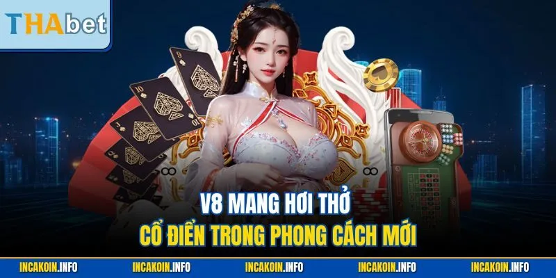 V8 mang hơi thở cổ điển trong phong cách mới